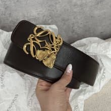LOEWE 羅意威 Special Logo 皮帶