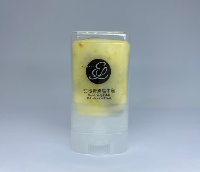 鴻琴生活-【逸佳 】 2入甜橙青黛隨身皂中皂 高滋潤