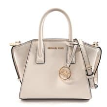 【日本直送 中古美品】マイケルコース Michael Kors ハンドバッグ 35F4G4VC0L 2WAY アブリル サッチェル エクストラスモール