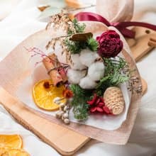 經典 - 聖誕小花束 | 乾燥花束 | 聖誕禮物