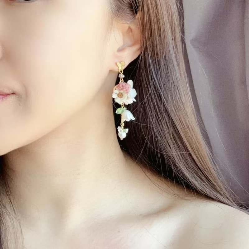 My Garden collection 長耳環
