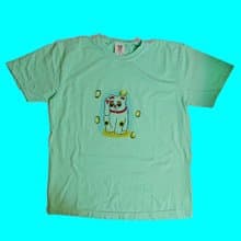 超時工作的招財貓 T - shirt