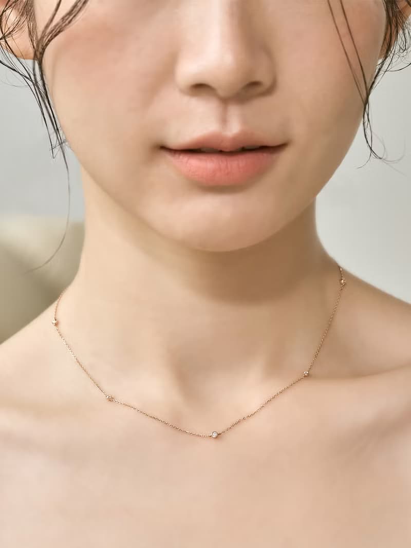 | FLEDGE典雅項鍊 | 18K金 鑽石輕珠寶