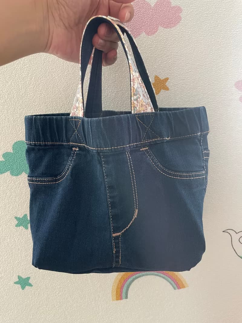 牛仔布手挽袋 手提袋 手袋