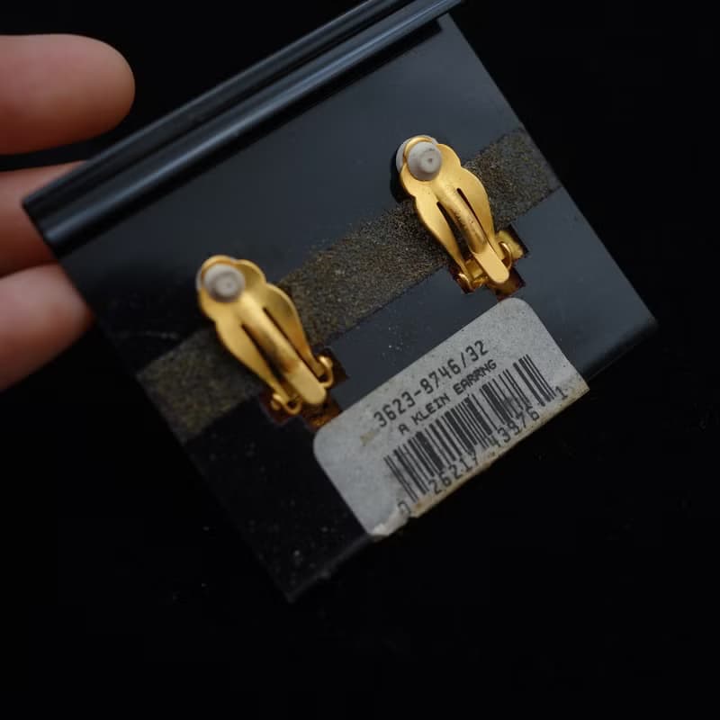 Givenchy紀梵希復古古董飾品耳夾耳環 vintage母親節