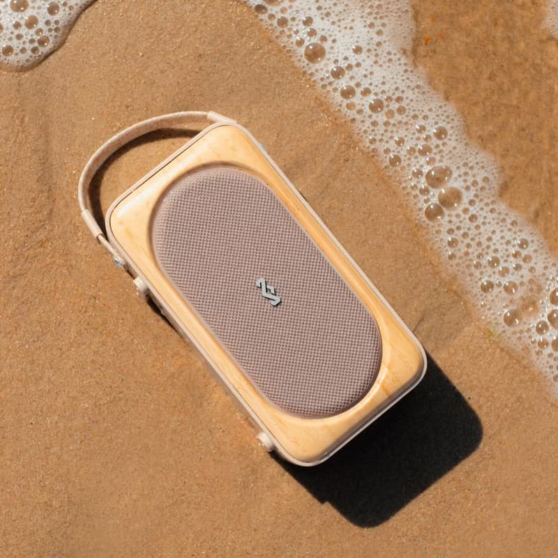 Marley Roots Solar 太陽能攜帶型防水藍牙喇叭 奶油白