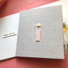 一根小蠟燭的祝福 | 手工卡片| 生日卡| Handmade  Birthday card