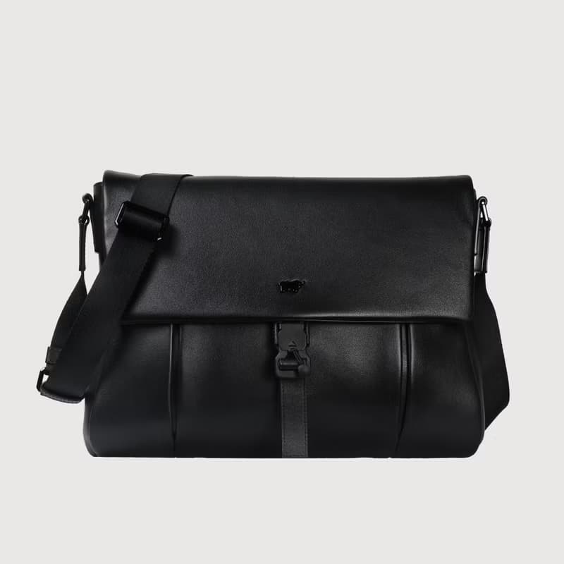 【滿3999送鑰匙圈】瓦拉頓-A 大橫式斜背包-黑色/BF568-63-BK