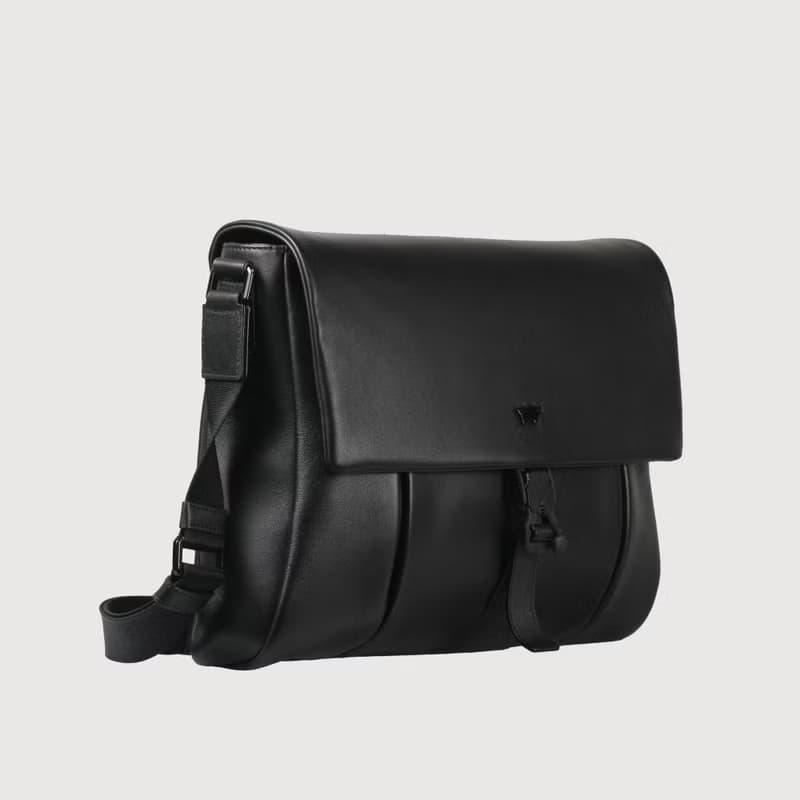 【滿3999送鑰匙圈】瓦拉頓-A 大橫式斜背包-黑色/BF568-63-BK