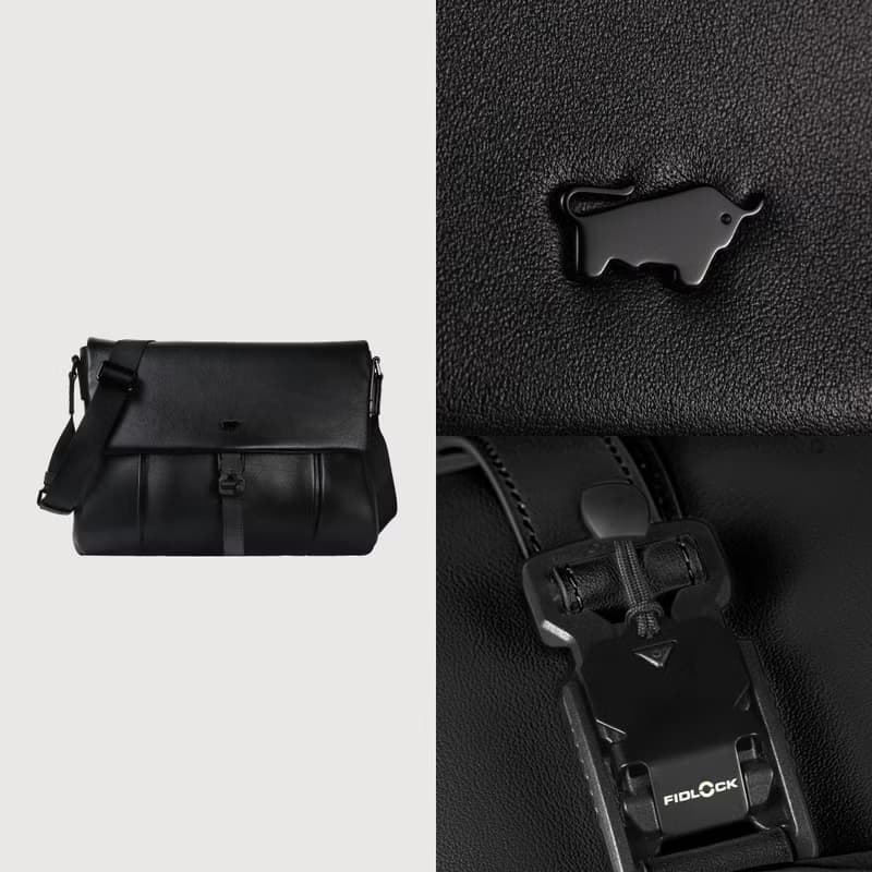 【滿3999送鑰匙圈】瓦拉頓-A 大橫式斜背包-黑色/BF568-63-BK