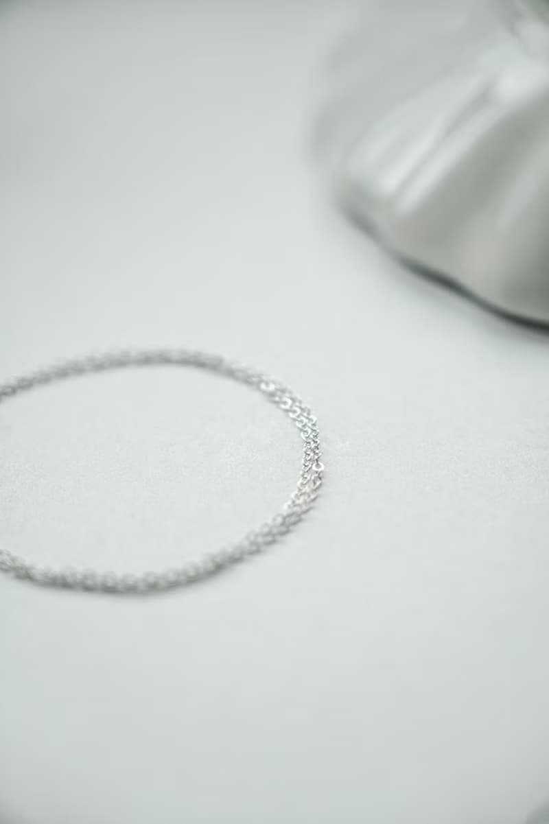 CABLE 無感細閃手鍊/腳鍊-單層/雙層 SV925/14KGF 1.3mm