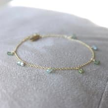 手鍊 橄欖石 岫玉 - 星期三 -