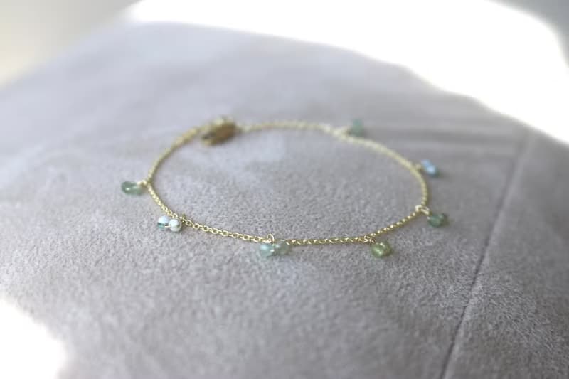 手鍊 橄欖石 岫玉 - 星期三 -