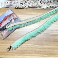 MUMU 闆娘設計 微糖奶霜 x 薄荷巧克力 鉤織蕾絲手機繩 掛脖款