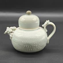 龍嘴壺/手工茶壺/瓷器/茶具