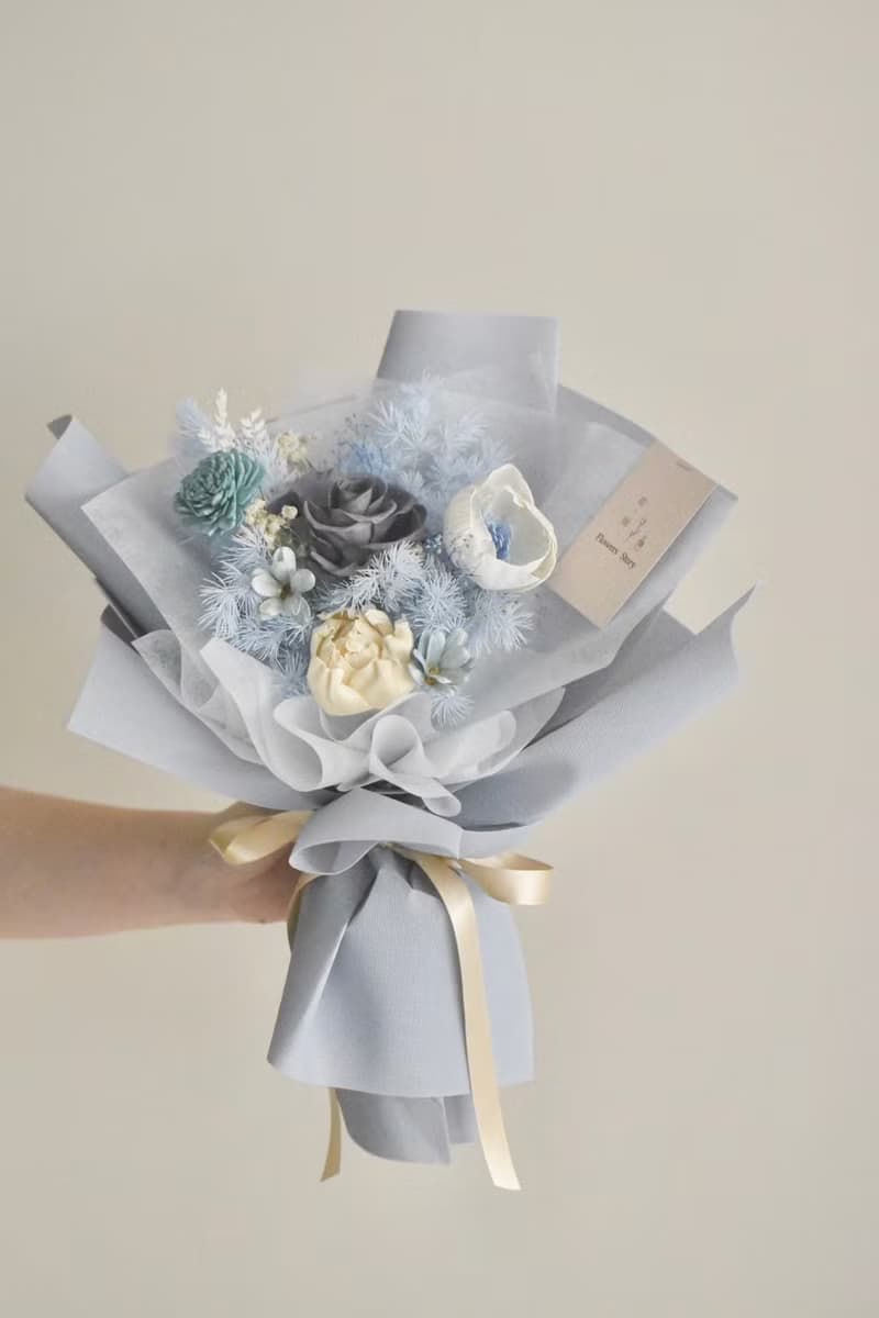 /浪漫花束M款/情人節 畢業季 永生花 玫瑰 教師節 七夕 婚禮 求婚