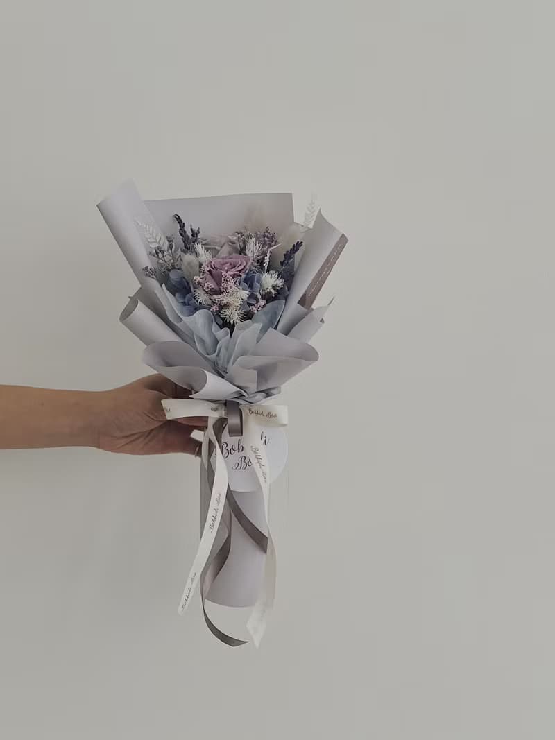 【永生玫瑰花花束】• 情人節/永生玫瑰花/永生玫瑰花花束/玫瑰花