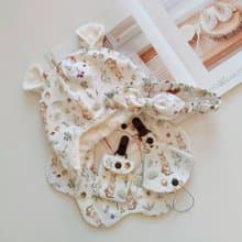 【11/14後出貨】小兔子  平安符袋 奶嘴夾 髮帶 嬰兒圍兜 彌月禮