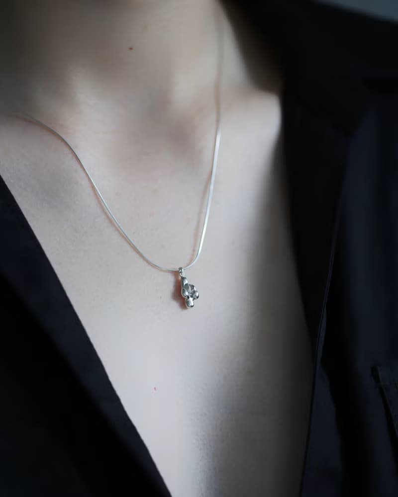 Inclusion Herkimon necklace 赫基蒙包裹體項鍊