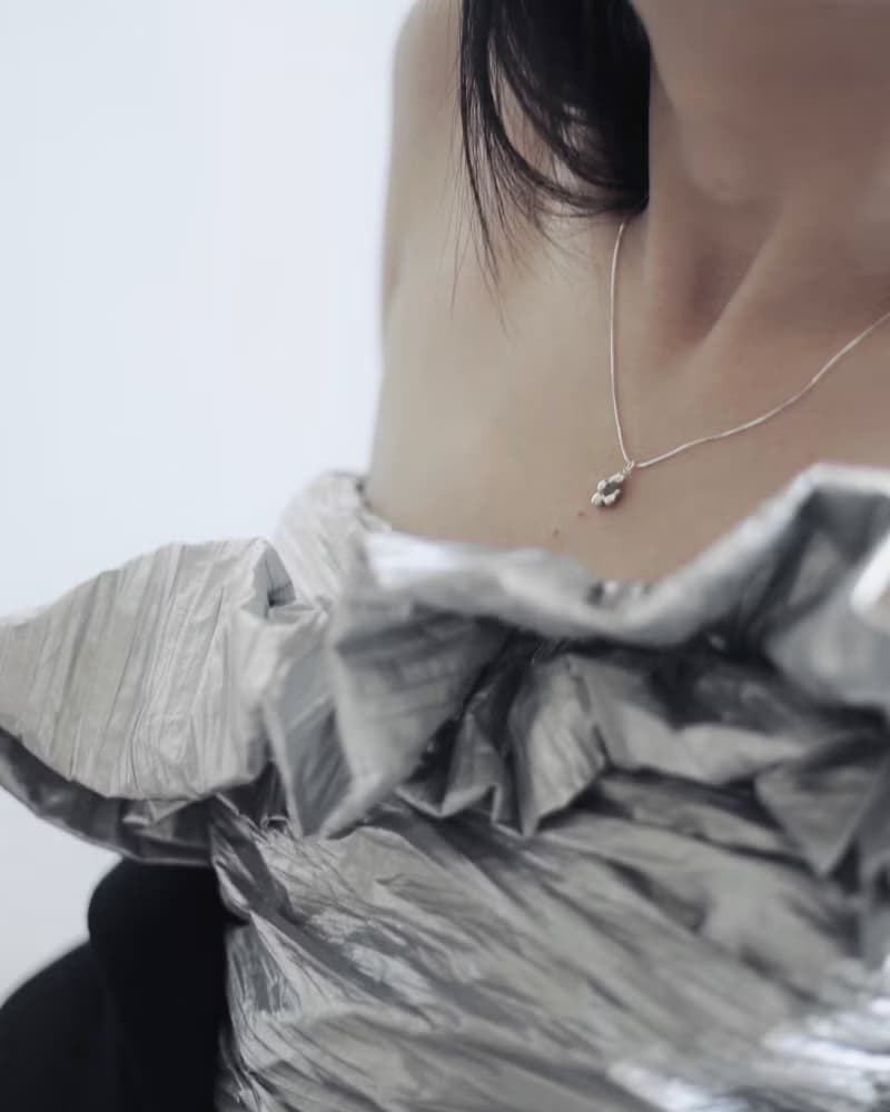 Inclusion Herkimon necklace 赫基蒙包裹體項鍊
