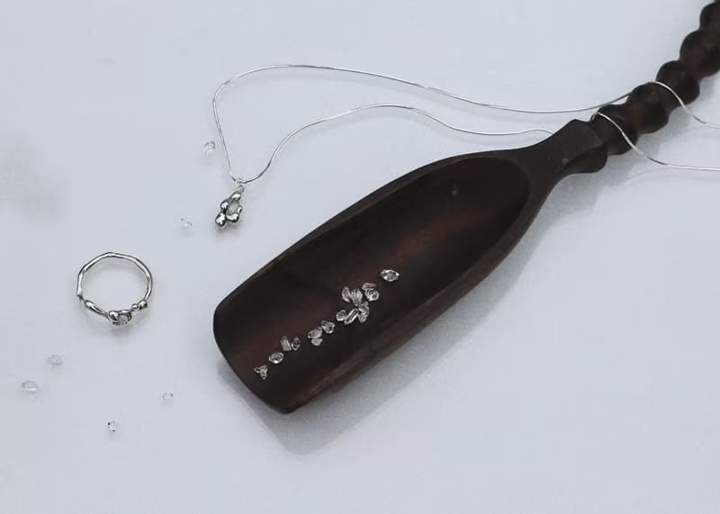 Inclusion Herkimon necklace 赫基蒙包裹體項鍊