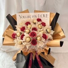 【WS │金莎花束】大花束 情人節花束 求婚花束  金莎花束 七夕