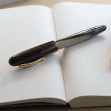 【禮物首選】 TENNY手工鋼筆_【小赤玉牛角】