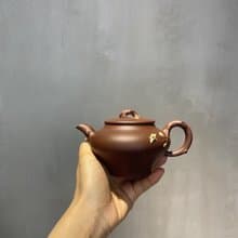 送禮紫砂壺茶壺玉兰 精品 款识 潘云燕 国家级工艺美术师  用料