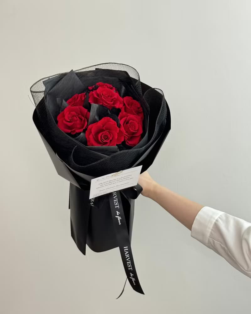 永生玫瑰花束 | 花束 情人節花束 求婚花束 永生花束 生日花束