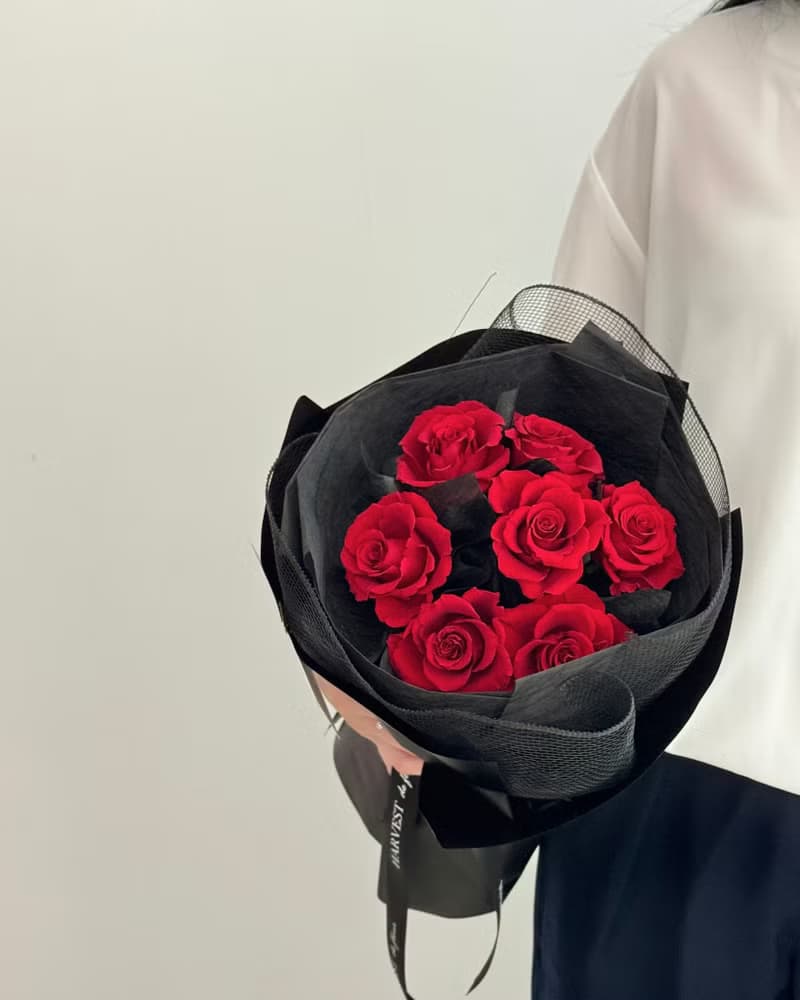 永生玫瑰花束 | 花束 情人節花束 求婚花束 永生花束 生日花束
