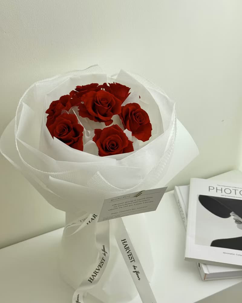 永生玫瑰花束 | 花束 情人節花束 求婚花束 永生花束 生日花束