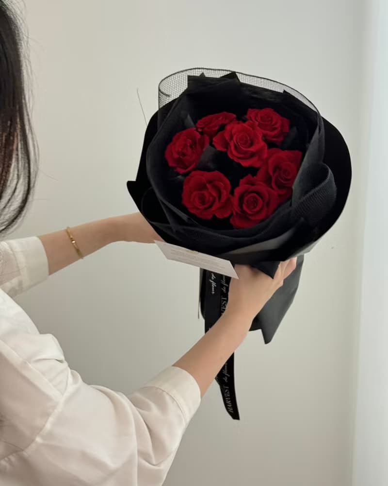 永生玫瑰花束 | 花束 情人節花束 求婚花束 永生花束 生日花束