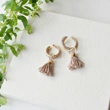 タッセルつきマルチway イヤーカフ