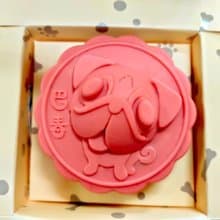 巴毒巧克力-草莓口味-生日禮物-狗狗造型--巴哥犬