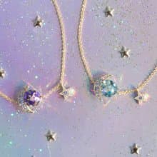 Lunar and Planetary Birth Snowball Bracelet