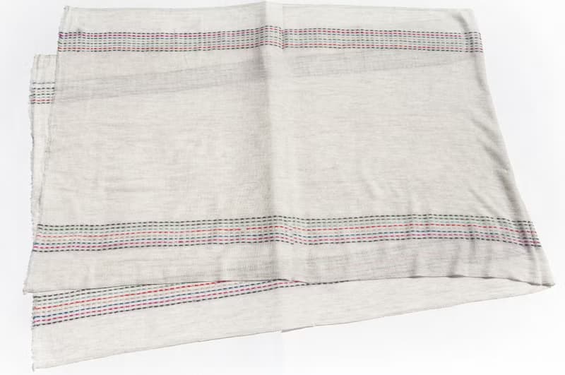 喀什米爾Cashmere 針織圍巾 純羊毛圍巾 手織圍巾 編織圍巾-彩虹