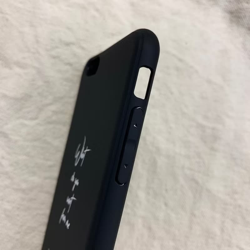 你想要我怎樣 - iPhone 手機殼 / 黑色全包霧面軟殼