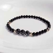 避邪防小人 ∣ 淨透體黑髮晶 黑瑪瑙 茶晶 手鍊