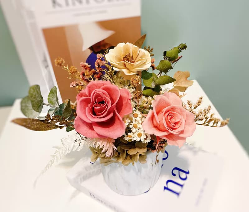 Miss。花謎 【恬式奏鳴曲】捧花桌花 盆花