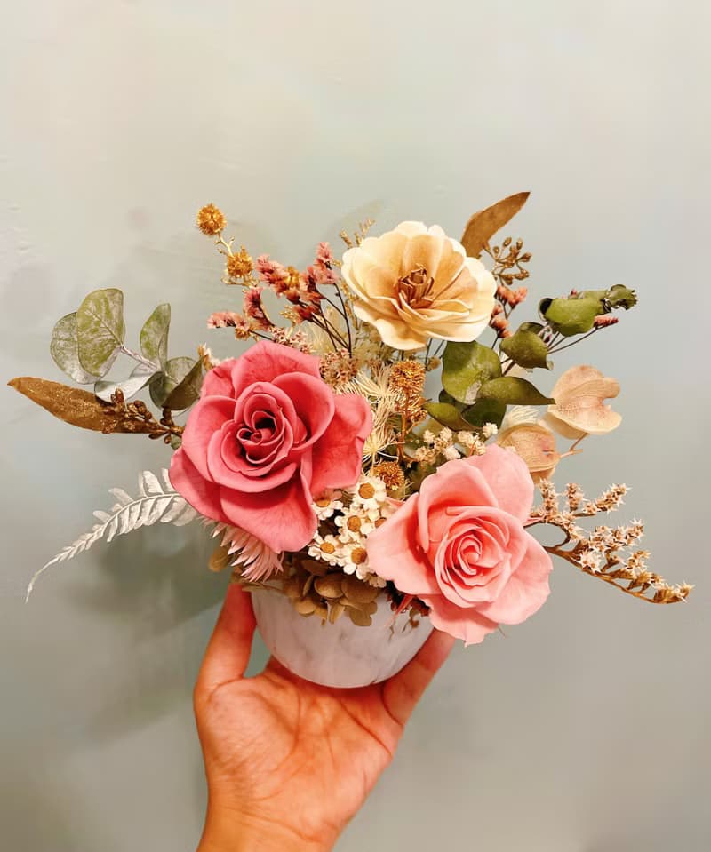 Miss。花謎 【恬式奏鳴曲】捧花桌花 盆花