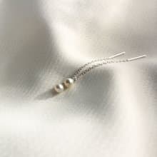 Pearls Threader Earrings