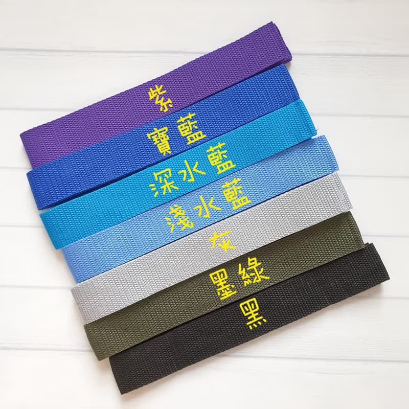 M54-訂製刺繡姓名吊牌 姓名飄帶 書包吊牌  畢業禮物 開學必備