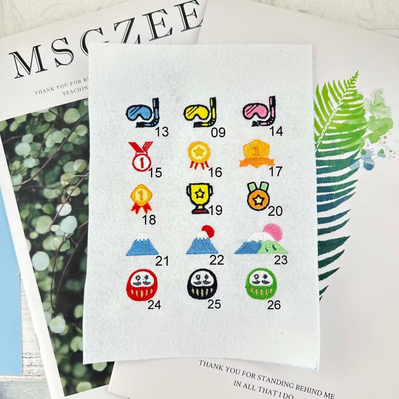 M54-訂製刺繡姓名吊牌 姓名飄帶 書包吊牌  畢業禮物 開學必備