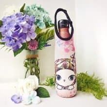 保溫瓶套 | 水壺套 | 扣式、手提、側背 - 溫柔暖暖貓