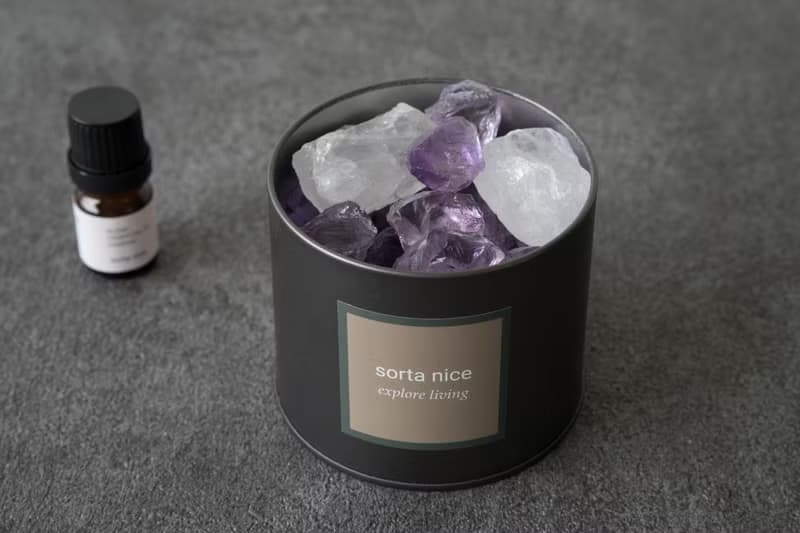 紫晶 白水晶 礦石香氛系列