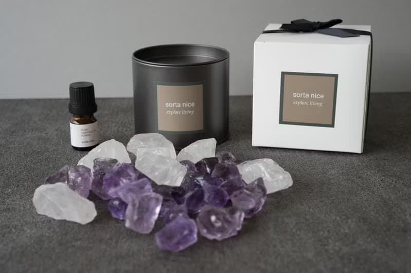 紫晶 白水晶 礦石香氛系列