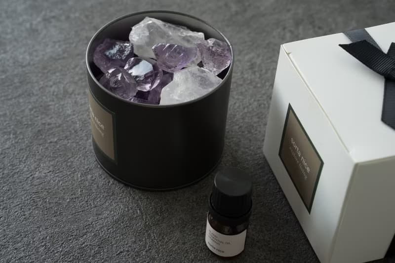 紫晶 白水晶 礦石香氛系列