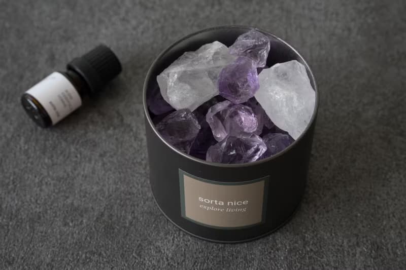 紫晶 白水晶 礦石香氛系列