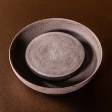 無我系列-兩件式茶盤 / 壺承