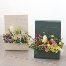 【木製系列】Zakka雜貨風 花木盒留言板